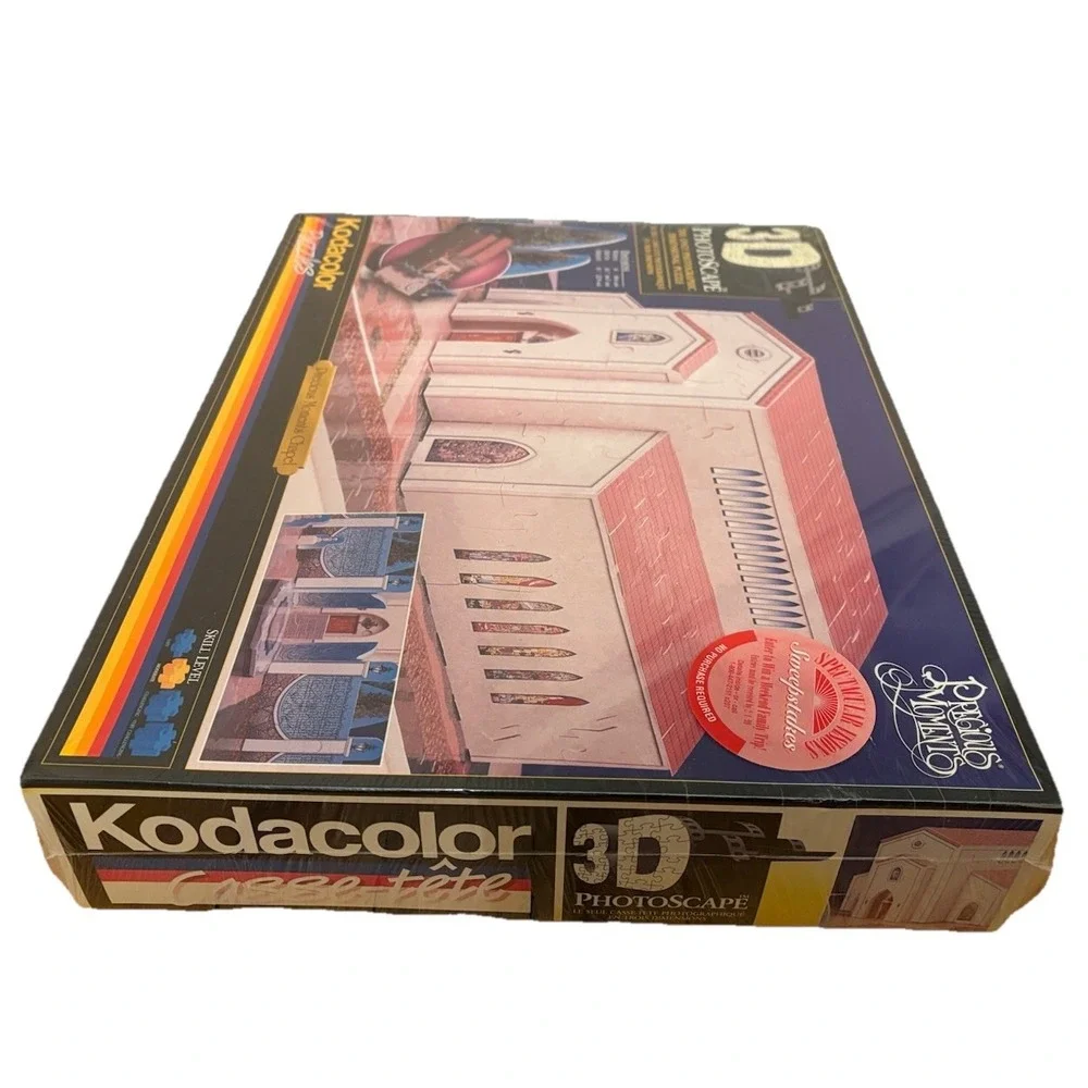 3D Photoscape Precious Moments Chapel Puzzle 1998 RoseArt Kodacolor‎ New